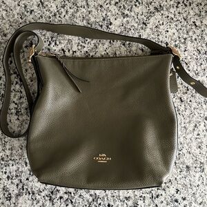 Coach Val Duffle Crossbody Bag - Green